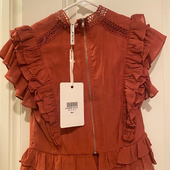 Unique Rust Color Top - Picture 3 of 4